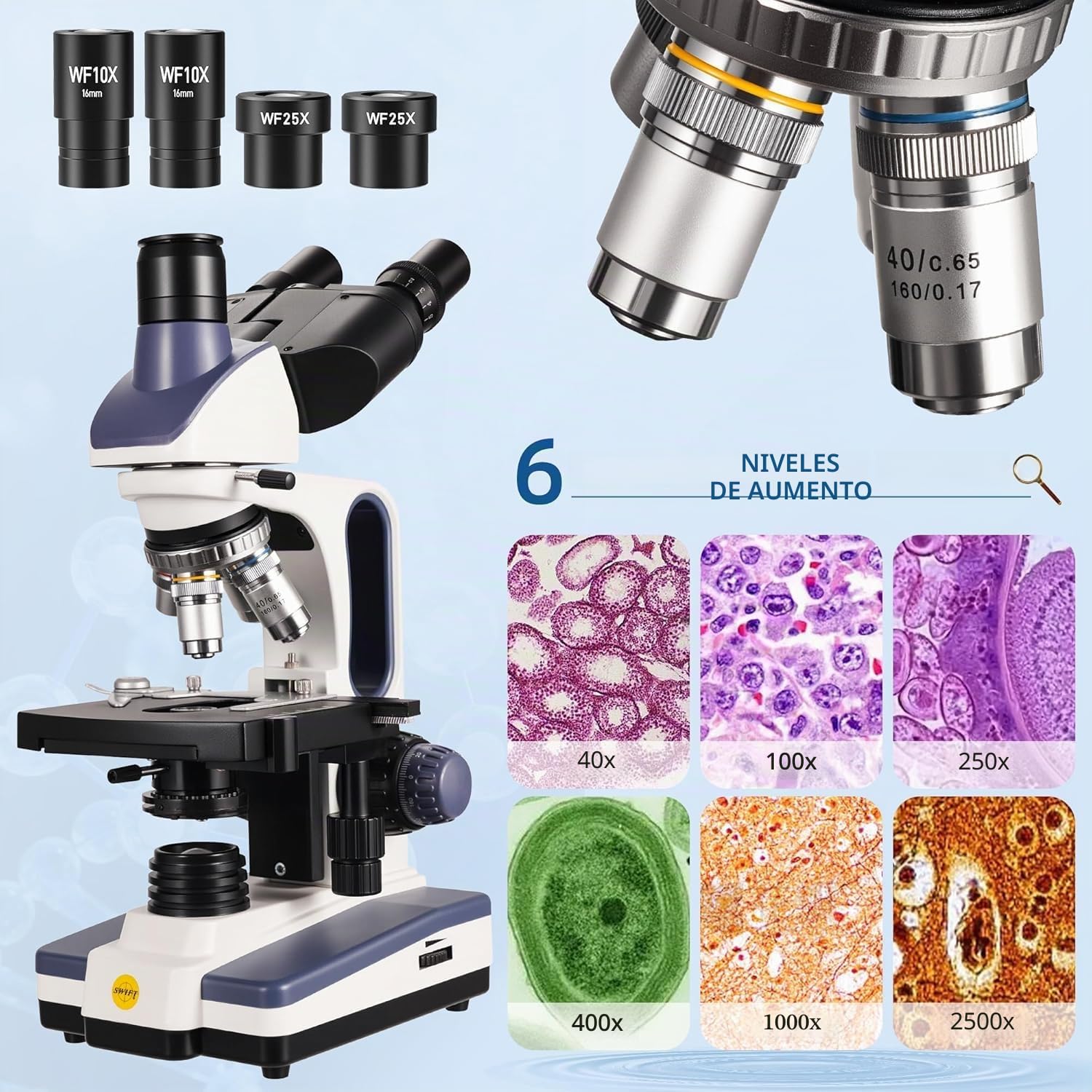 swift-sw350t-microscopio-trinocular-40x-2500x-con-c-mara-1-3mp-200-portaobjetos image 5