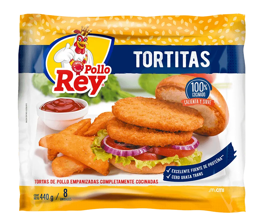 pollo-rey-tortitas-8-uds image 1