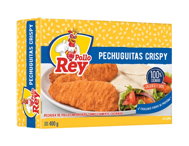 pollo-rey-pechugitas-crispy-400-g image 1