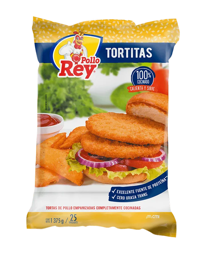 pollo-rey-tortitas-25-uds image 1