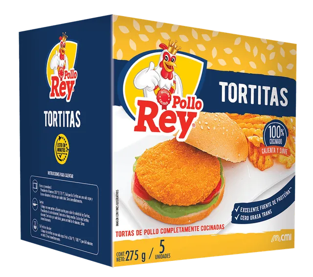 pollo-rey-tortitas-5-uds image 1