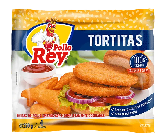 pollo-rey-tortitas-4-uds image 1
