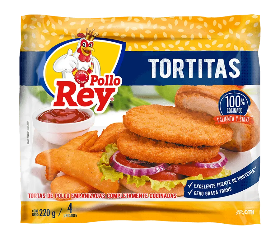 pollo-rey-tortitas-4-uds image 1