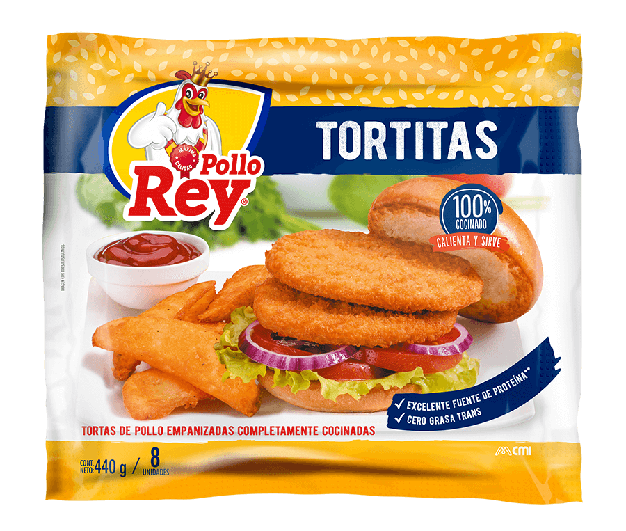 pollo-rey-tortitas-8-uds image 1