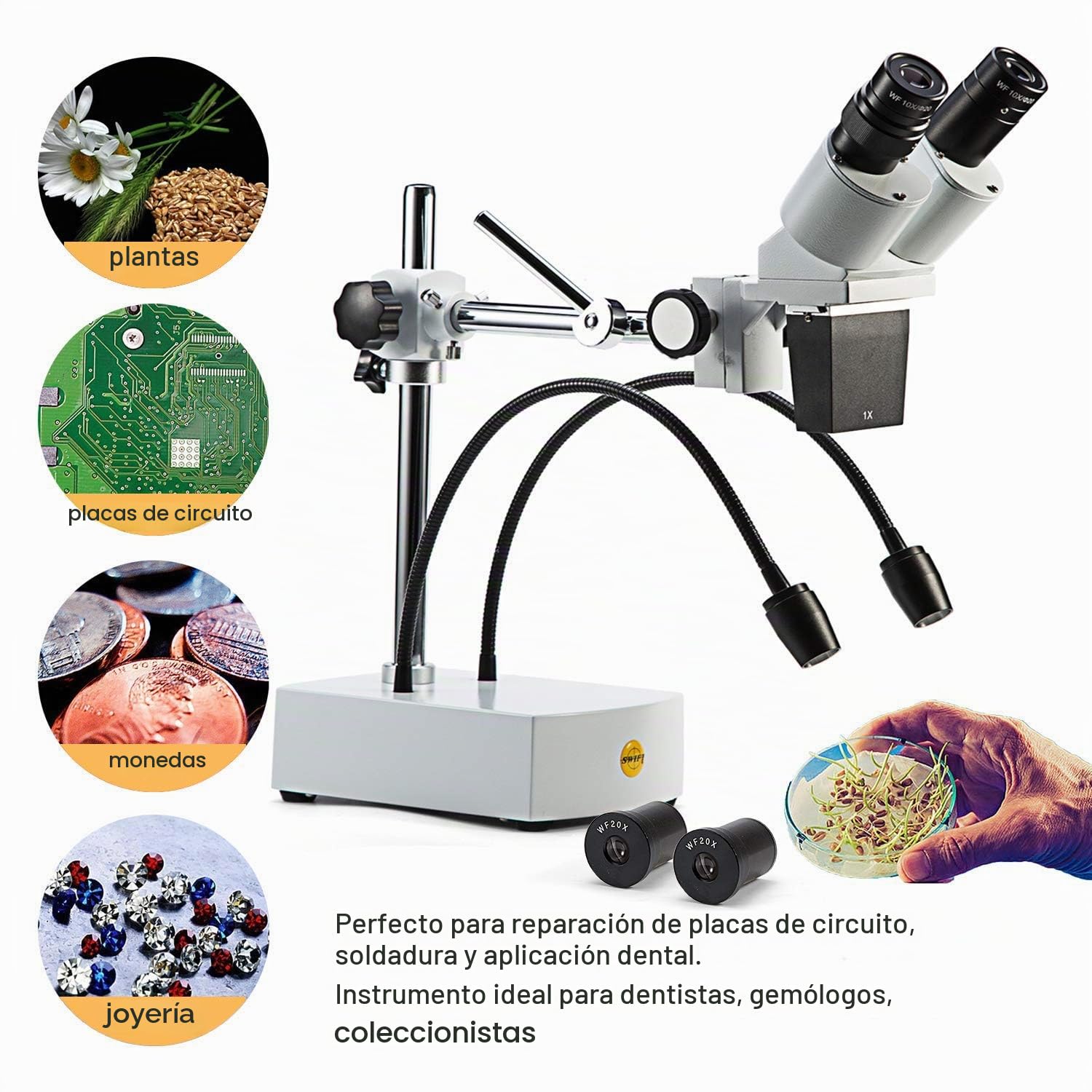swift-ss41-microscopio-est-reo-binocular-10x-20x-con-doble-led image 2