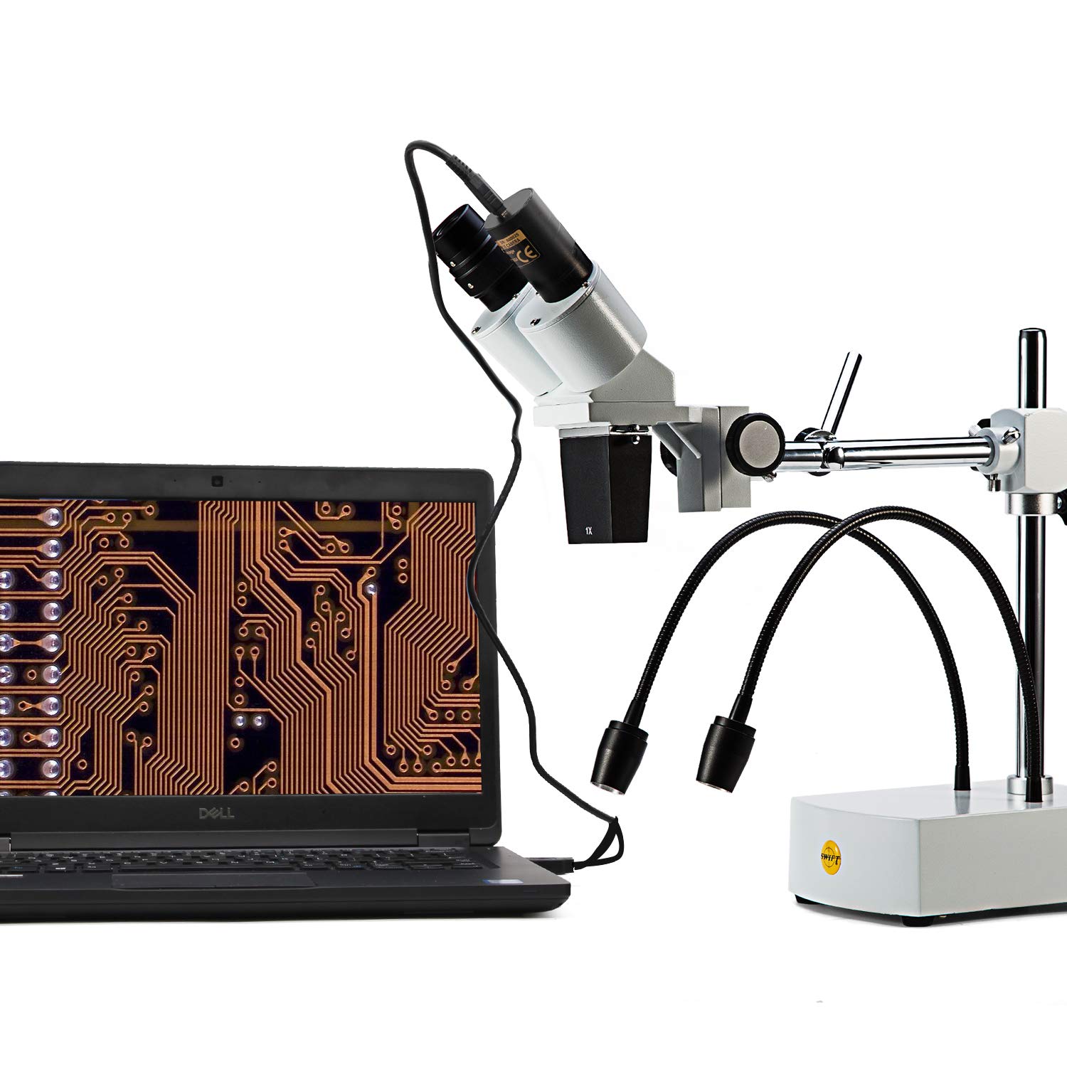 swift-s41-20-microscopio-est-reo-binocular-10x-20x-con-led-y-brazo image 4