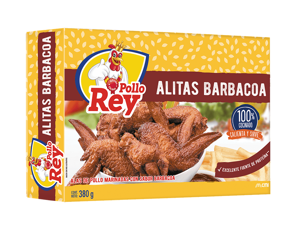 pollo-rey-alitas-bbq-380g image 1