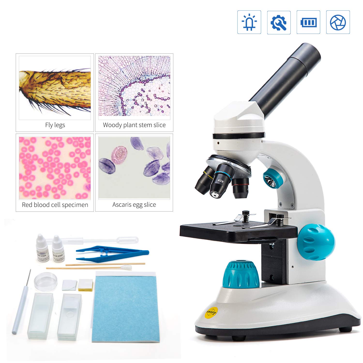 swift-sw50-microscopio-para-ni-os-40x-400x-con-kit-de-accesorios image 7