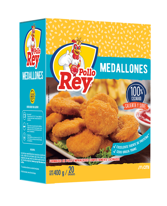 pollo-rey-medallones-de-pollo-20-uds image 1