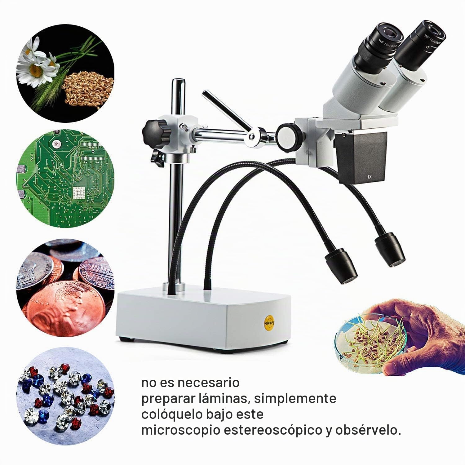 swift-s41-20-microscopio-est-reo-binocular-10x-20x-con-led-y-brazo image 2