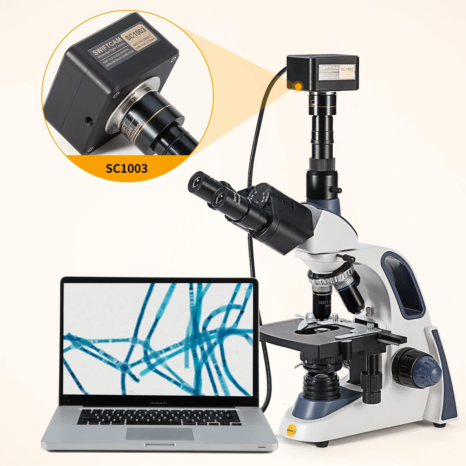 swiftcam-c-mara-10-mp-para-microscopio-con-usb-3-0-y-lente-reductora image 7