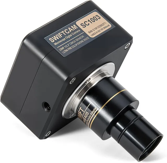 swift-swiftcam-sc1003-ck-c-mara-10-mp-para-microscopios-con-objetivo-reductor image 1