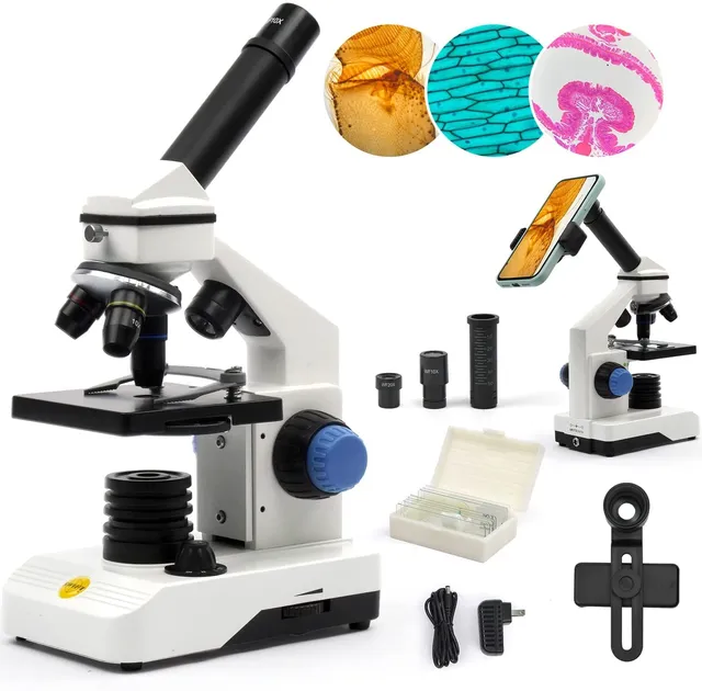 swift-ss121-microscopio-infantil-80x-2000x-con-luz-dual-y-adaptador-m-vil image 1